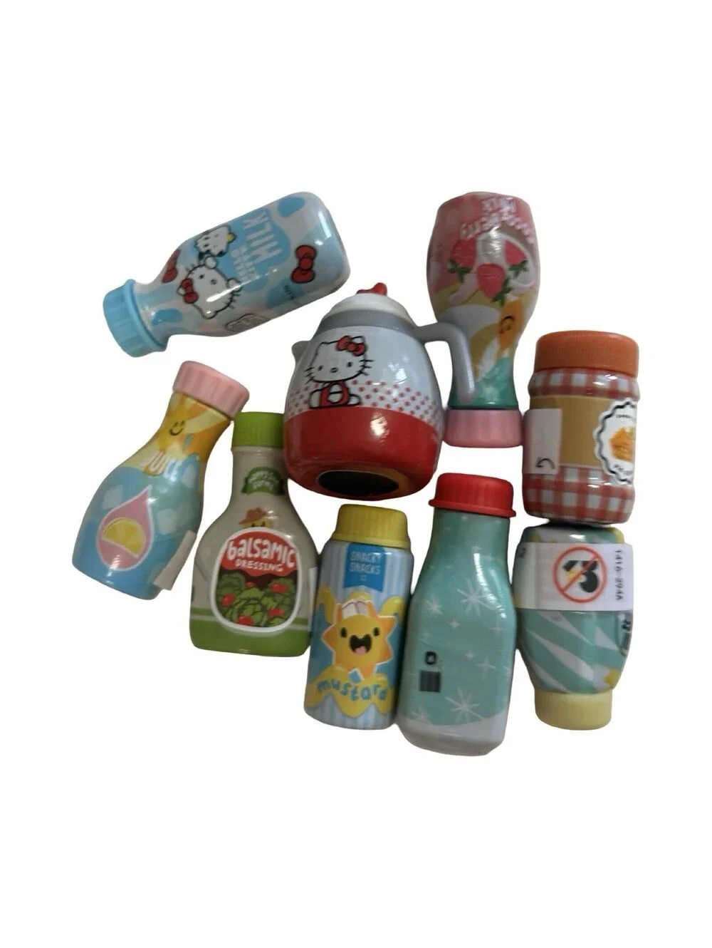 1:12 Scale Dollhouse Miniatures Accessories Sauce Bottles Lot Kitchen Food Shop